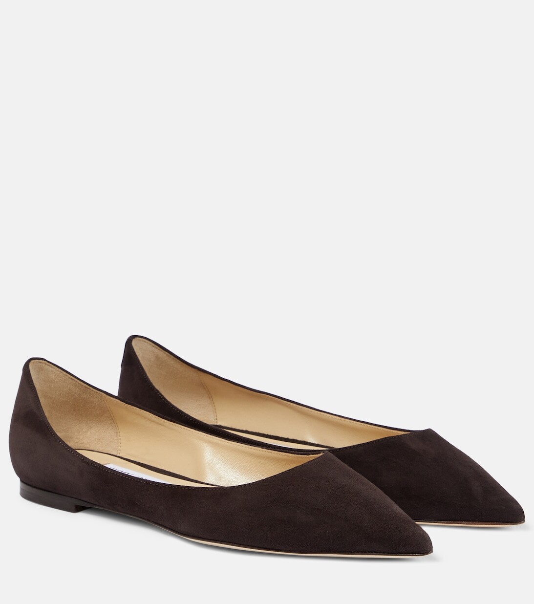

Люблю замшевые балетки Jimmy Choo, коричневый