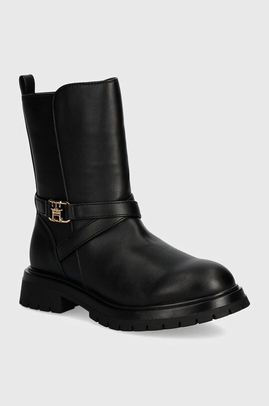 

Детские ботинки Tommy Hilfiger, черный