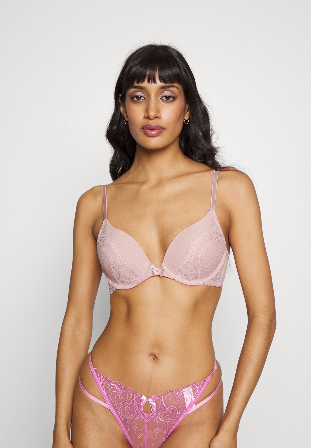 

Бюстгальтер пуш-ап Hunkemöller, розовый