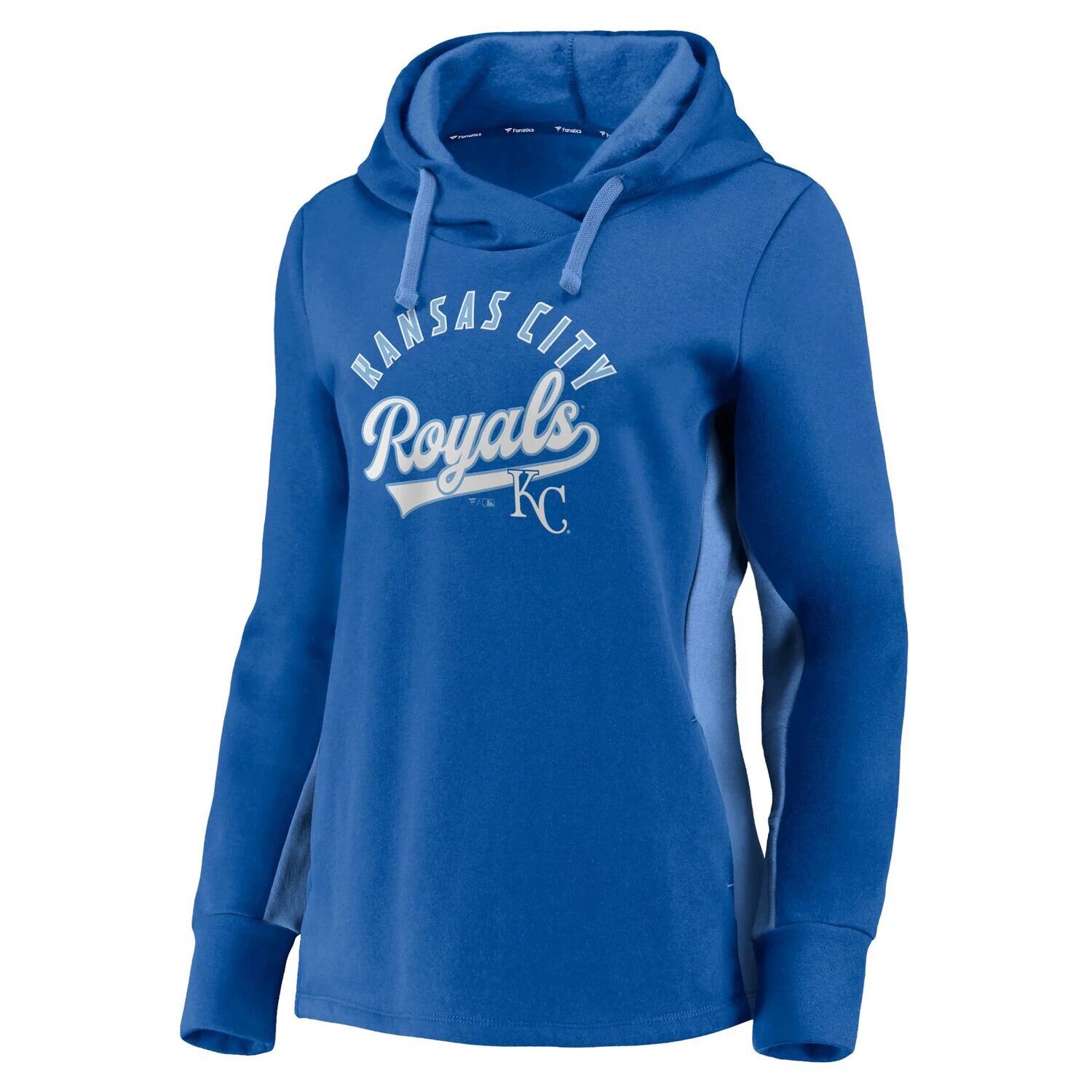 

Женский пуловер с капюшоном Fanatics Royal/голубой Kansas City Royals Game Ready Fanatics