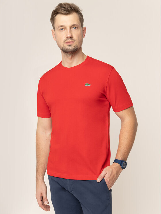 

Футболка стандартного кроя Lacoste, красный
