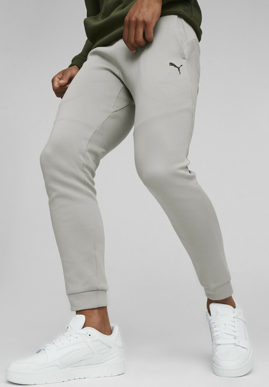 

Спортивные брюки TECH DK JOGGING Puma, бетонно-серый