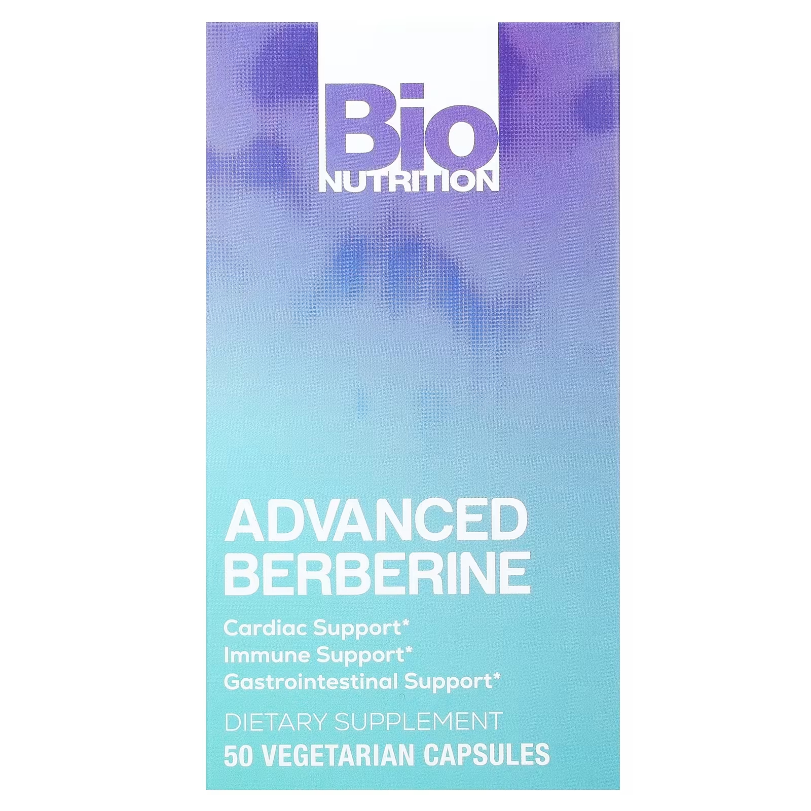 Усовершенствованный берберин, 50 вегетарианских капсул Bio Nutrition bio nutrition чистый зеленый кофе в зернах 800 мг 50 капсул