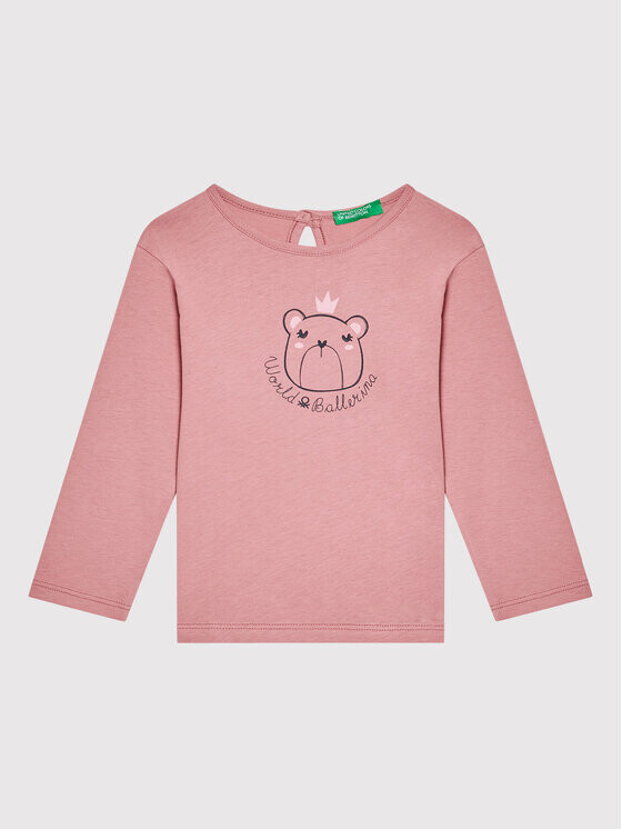 

Блуза стандартного кроя United Colors Of Benetton, розовый