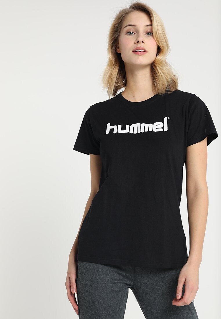 

Футболка с принтом Hummel, черный