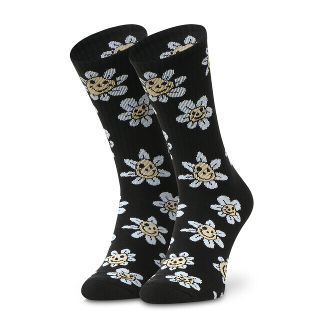 Носки Vans TrippyGrin Crew, черный