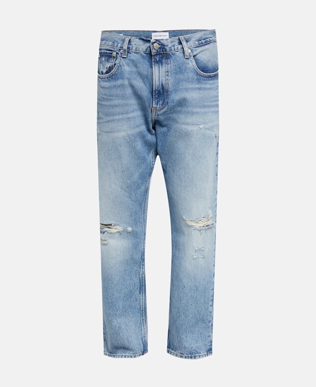 

Прямые джинсы Calvin Klein Jeans, темно-синий