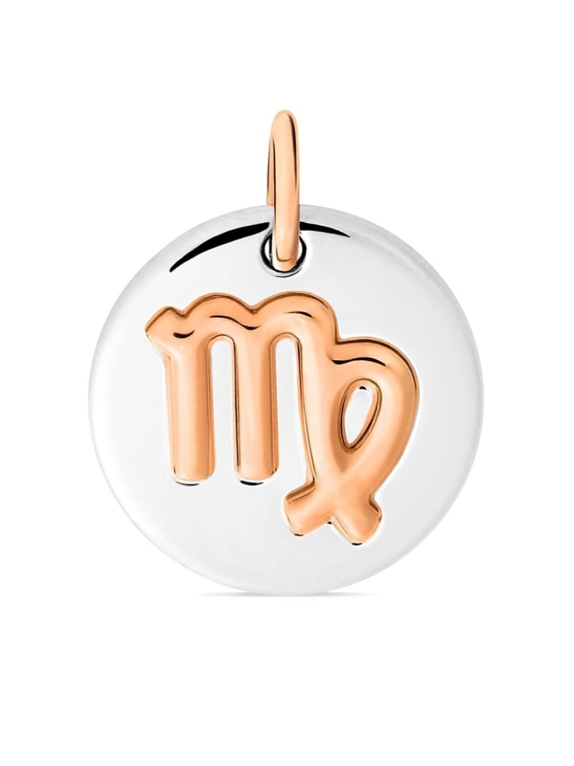 

Подвеска Virgo из розового золота и серебра Dodo, серебряный