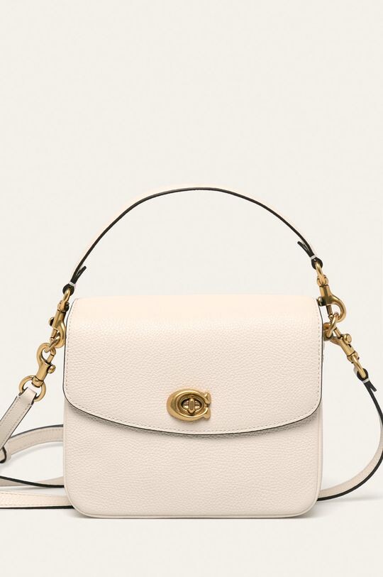 

Кожаная сумка 88346 Cassie Crossbody 19 Coach, белый