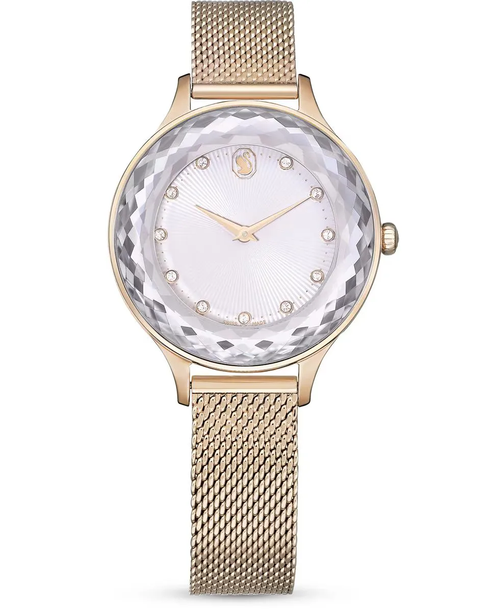 

Octea Nova круглые женские часы Swarovski, коралловый
