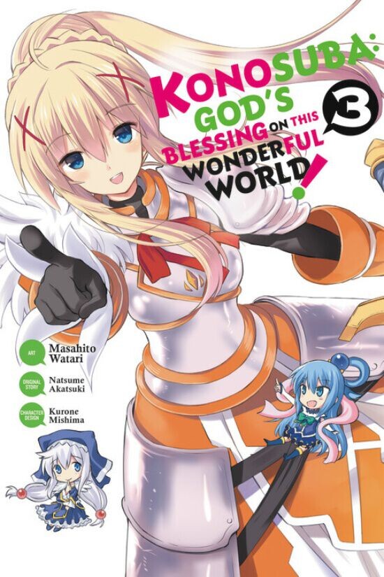 

Манга Konosuba: God's Blessing on This Wonderful World! Manga Volume 3
