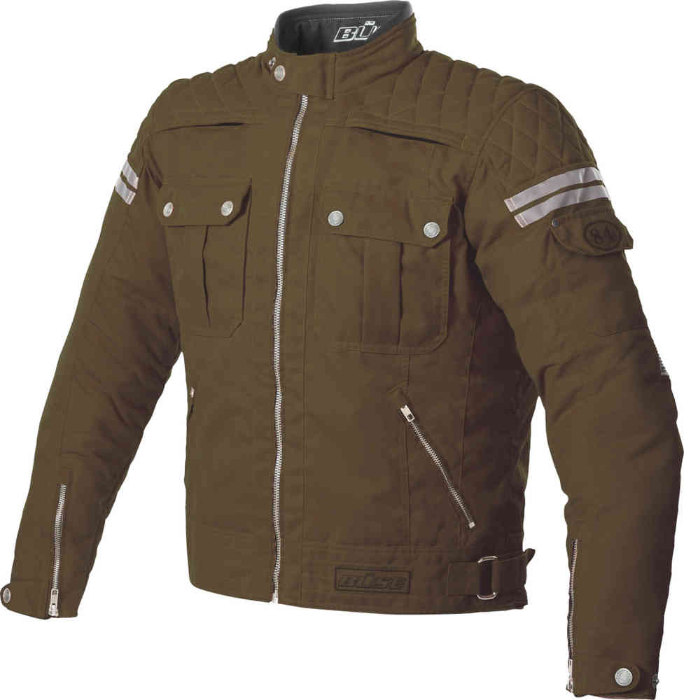 Мотоциклетная текстильная куртка Blackpool Büse, оливковое