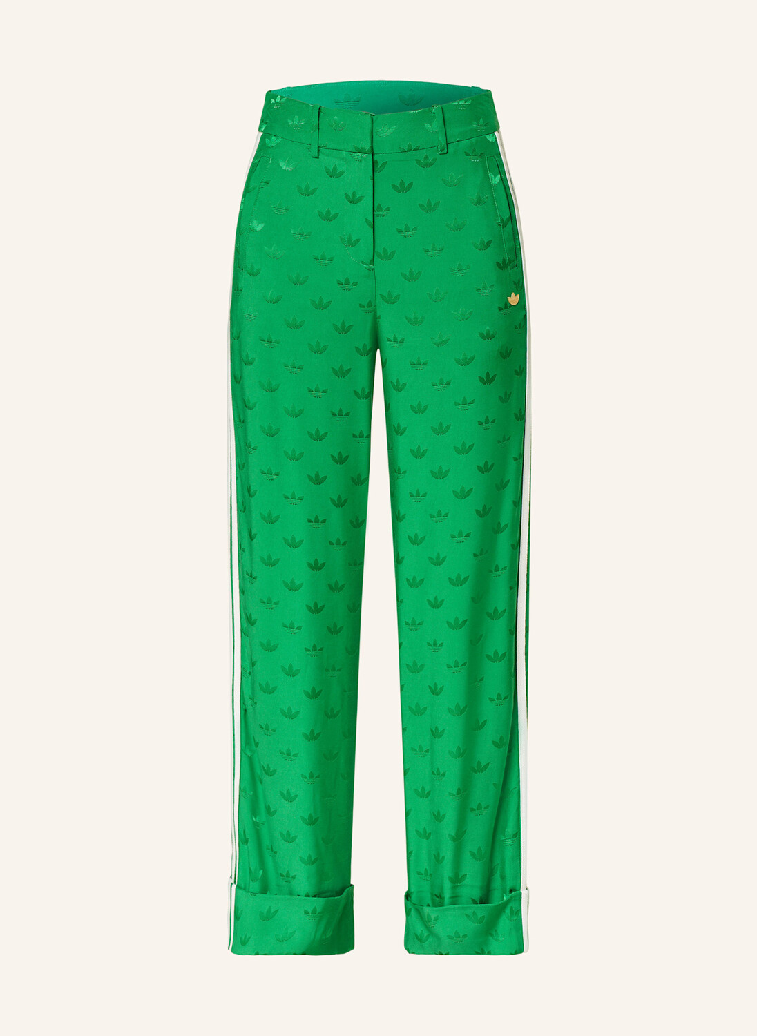 

Жаккардовые брюки adidas Originals, цвет GRÜN/WEISS