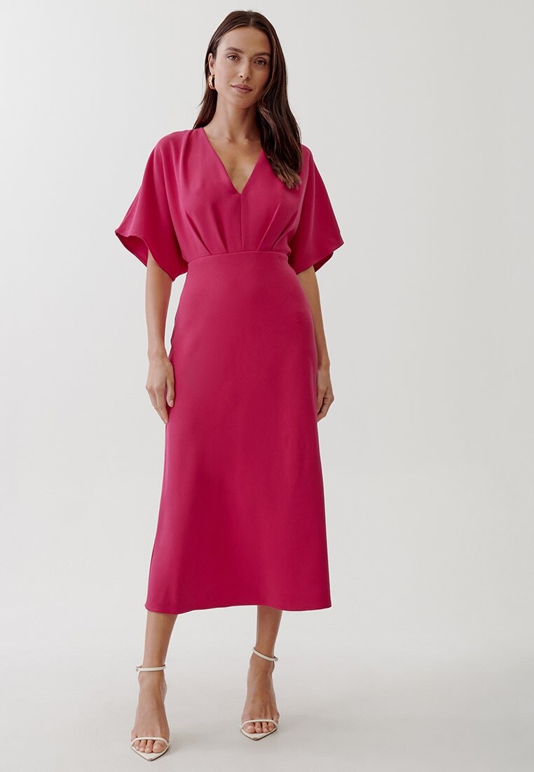 

Летнее платье Valarie Midi TUSSAH, цвет hot pink