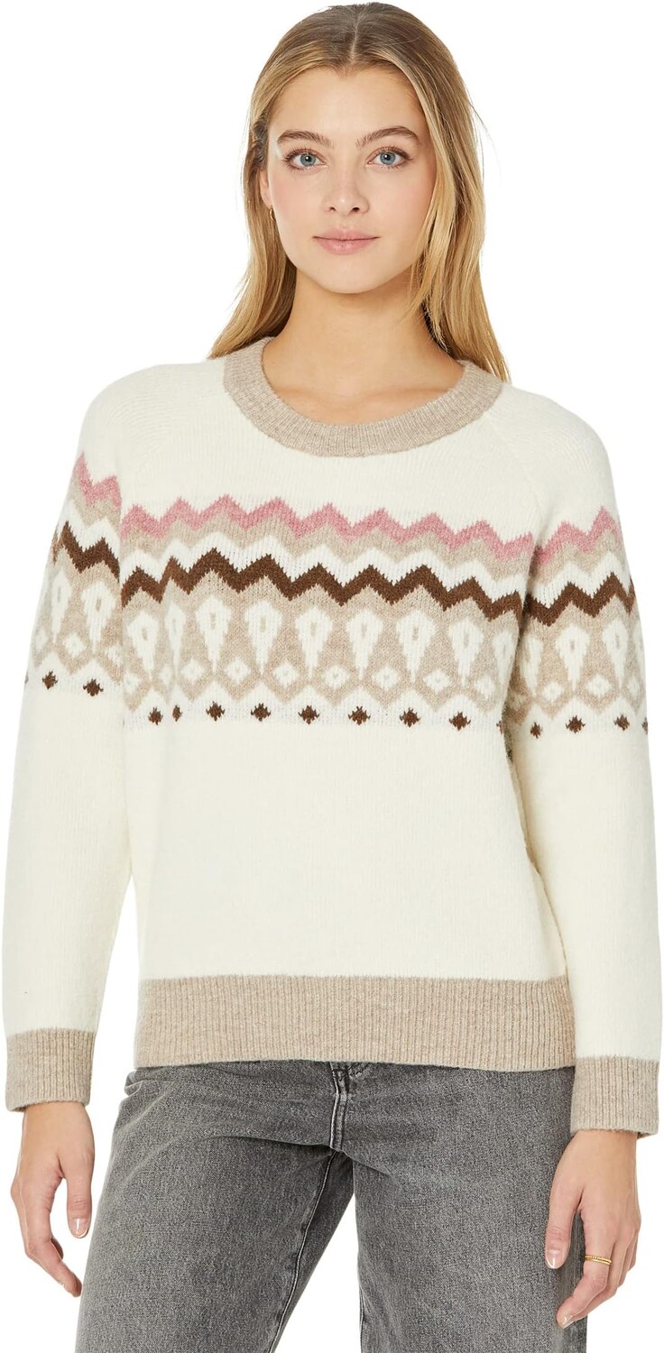

Пуловер Fair Isle Markham Madewell, цвет Antique Cream