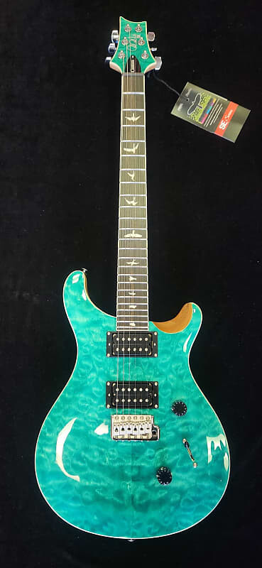 

Электрогитара PRS SE Custom 24 Quilted - Turquoise w/Gigbag