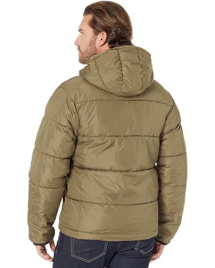 

Пуховик U.S. POLO ASSN. Rolled Padded Puffer, цвет Army Green