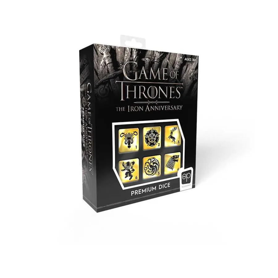

Набор кубиков премиум-класса «Игра престолов» (6), Dice (USAOpoly)