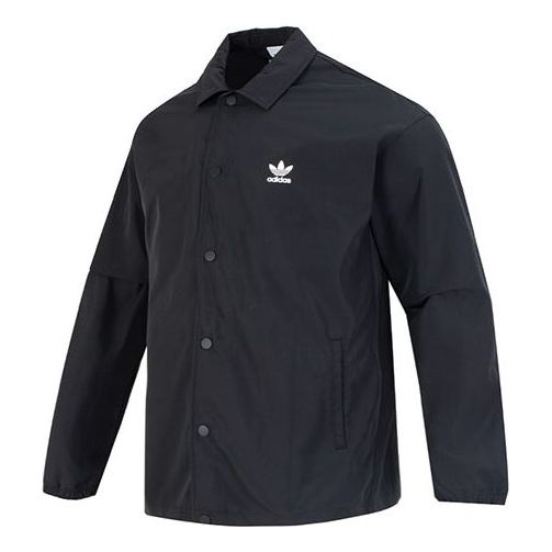 Куртка adidas originals Adicolor Classics Trefoil Coach Jacket 'Black', черный