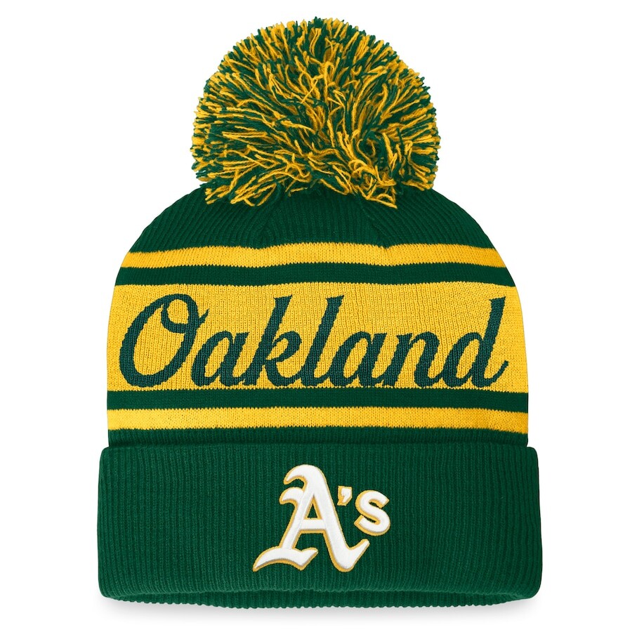 

Шапка Fanatics Branded Oakland Athletics, зеленый