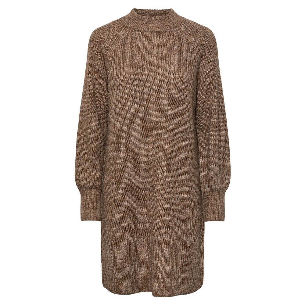 

Короткое платье Pieces Natalee Long Sleeve, коричневый