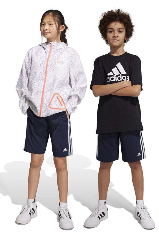 Детские шорты adidas U 3S WN, темно-синий шорты хоккейные детские bauer supreme 3s pro int черный