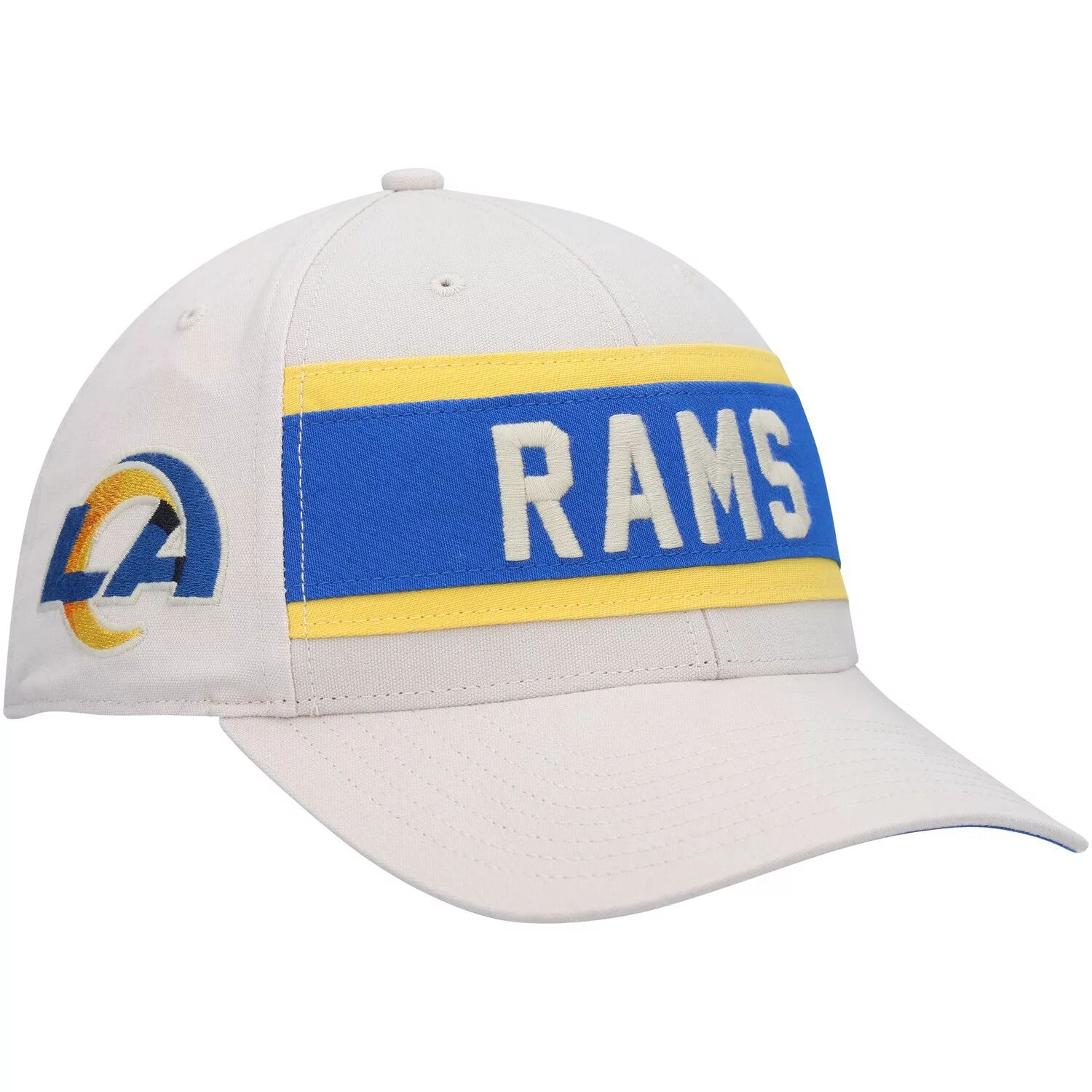 Мужская регулируемая кепка кремового цвета Los Angeles Rams Crossroad MVP '47 кремового цвета