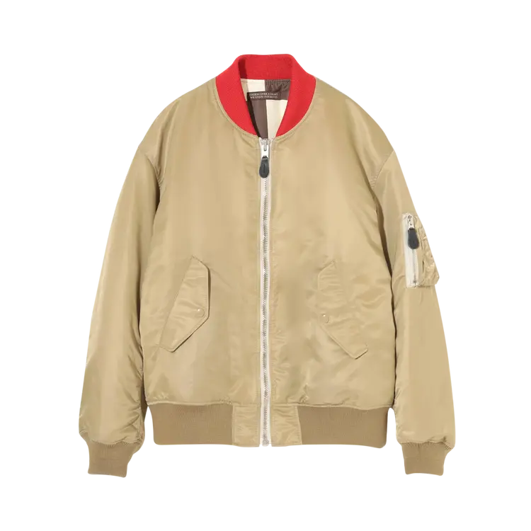 

Куртка Undercover x Fragment Tokyo Editions Bomber 'Beige', загар