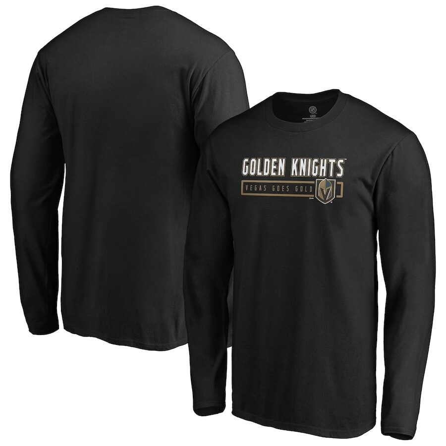 

Футболка с длинным рукавом Fanatics Branded Vegas Golden Knights, черный