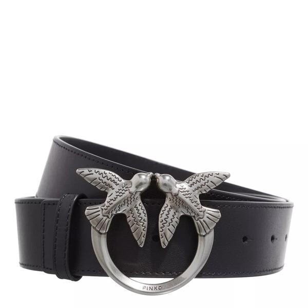 

Ремень love berry simply belt vite old silver Pinko, черный