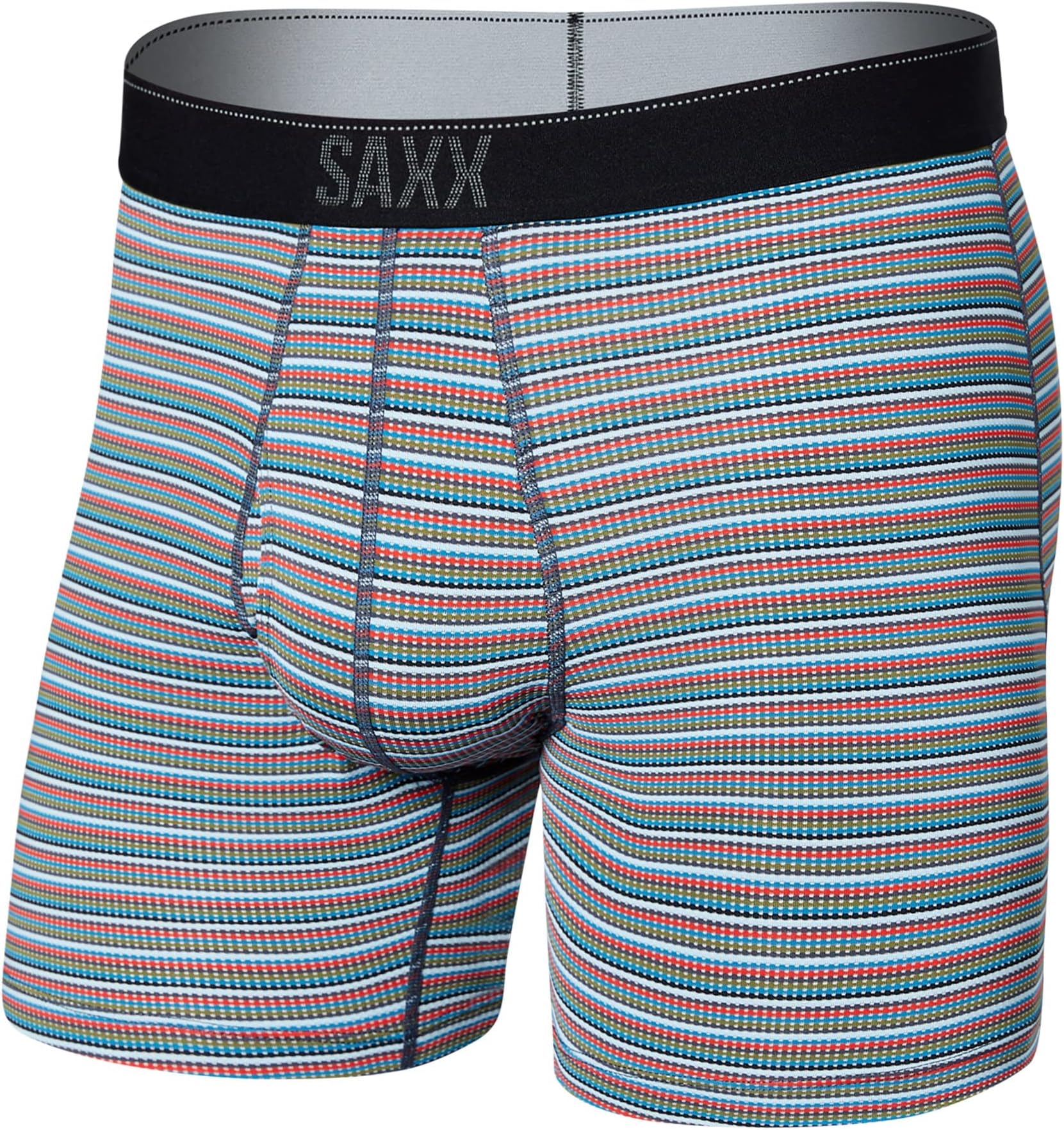 

Трусы-боксеры из сетки Quest Quick Dry SAXX UNDERWEAR, цвет Wilderness Stripe/Multi