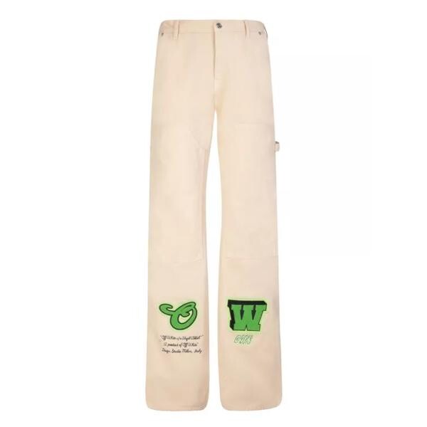 

Джинсы carpenter-style denim pants Off-White, мультиколор