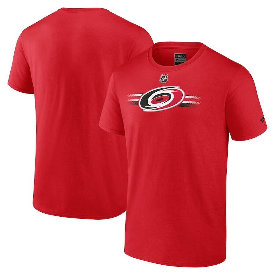 

Футболка с коротким рукавом Fanatics Branded Carolina Hurricanes, красный
