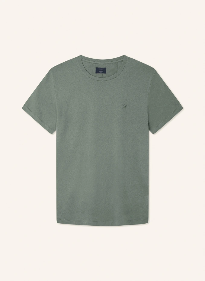 

Футболка gmt dye tee Hackett London, хаки