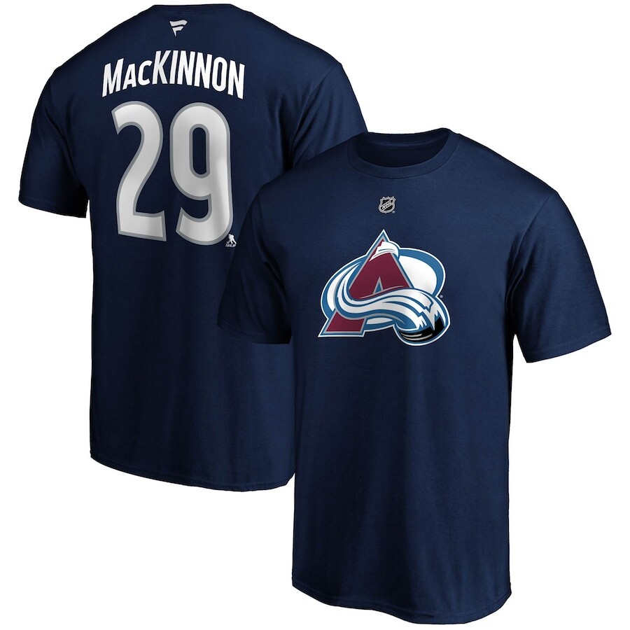 

Футболка с коротким рукавом Fanatics Branded Colorado Avalanche, нави