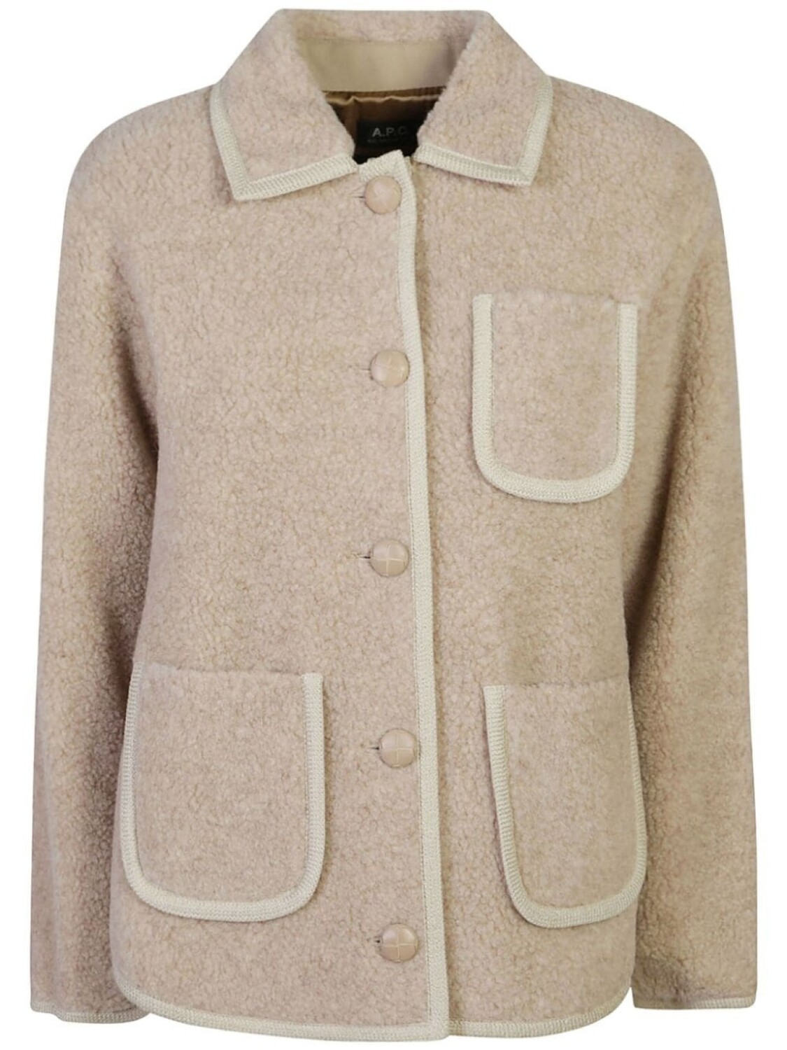 

A.P.C. эстер куртка, нейтральный цвет