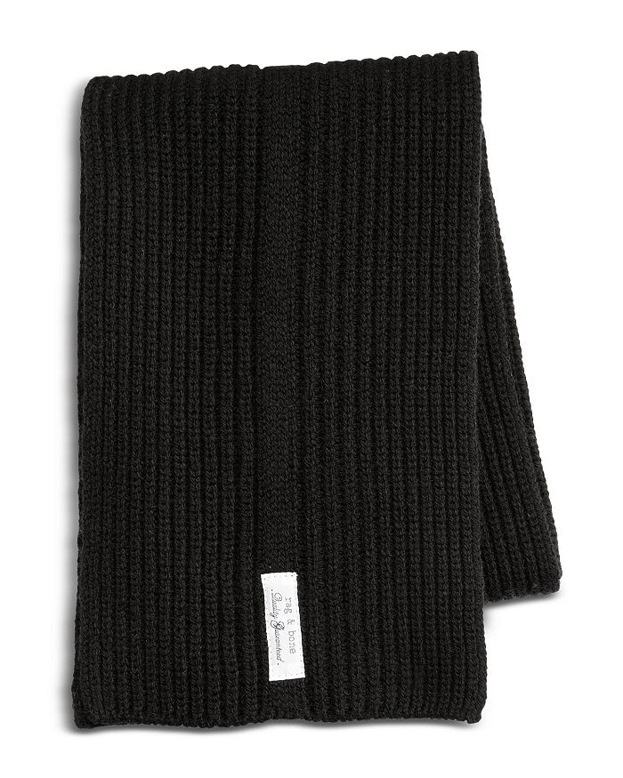 

Шарф Rag & Bone Max, черный