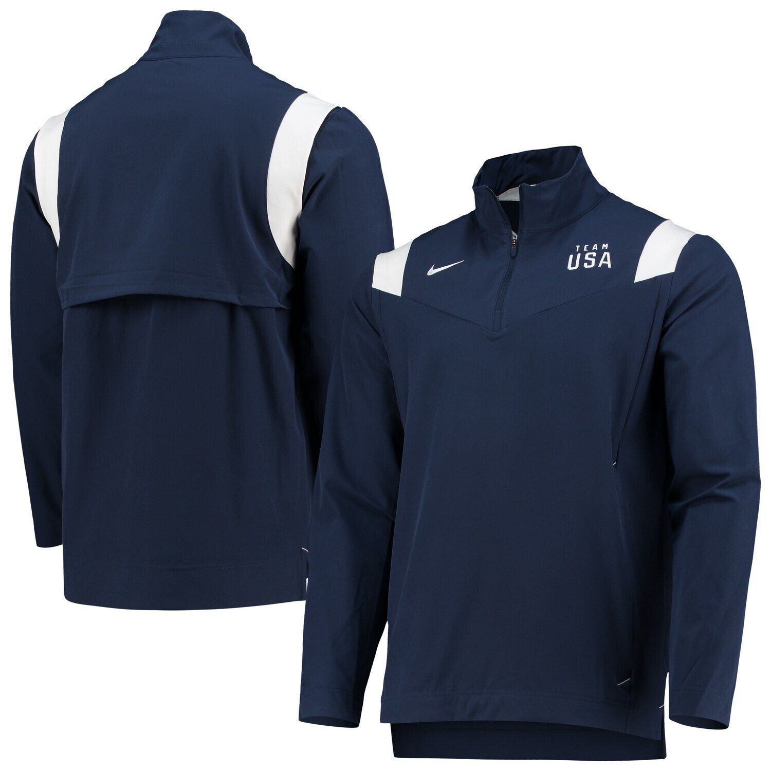 

Мужская полевая куртка Navy Team USA на молнии на четверть Nike