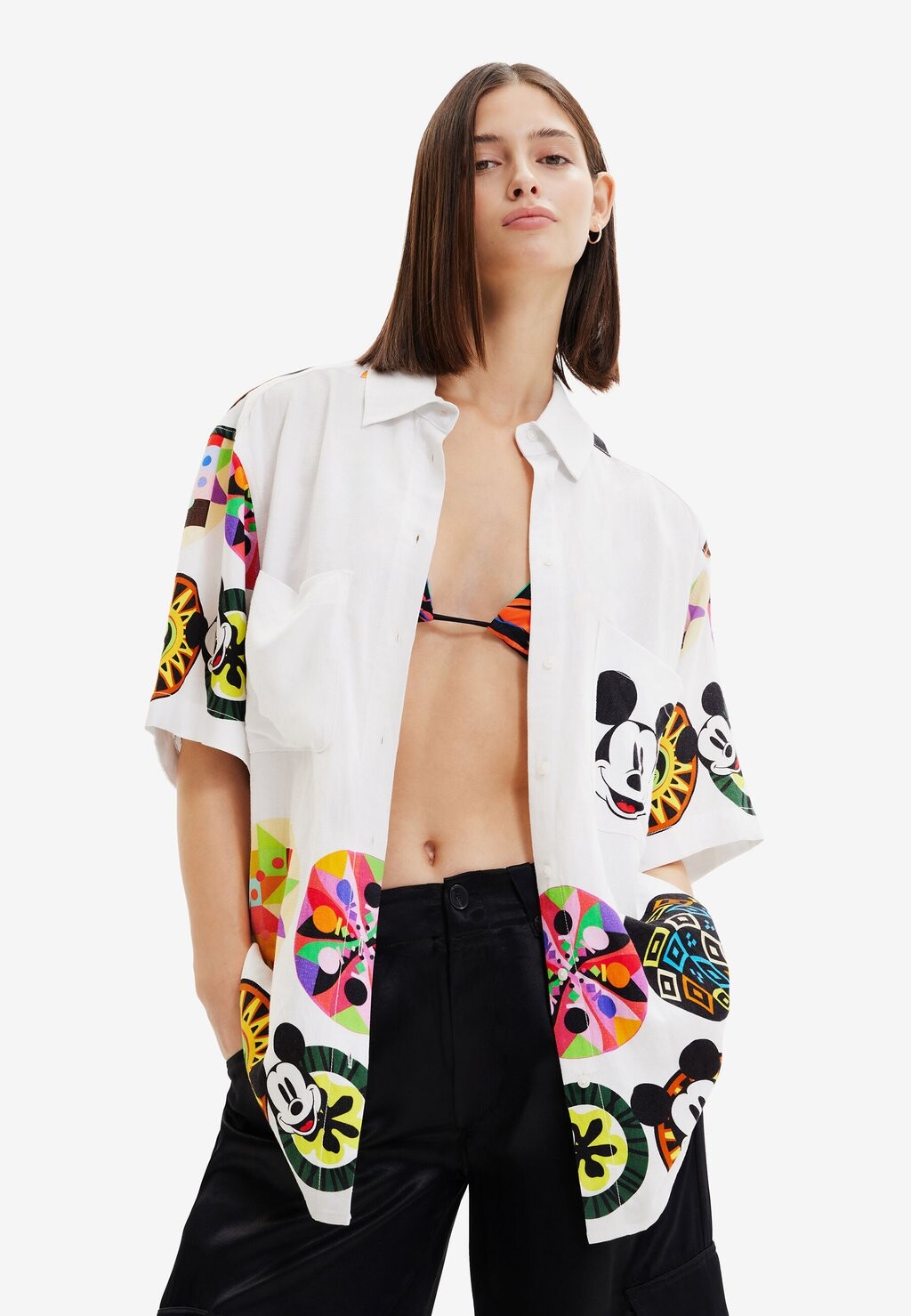 

Рубашка Desigual, белый