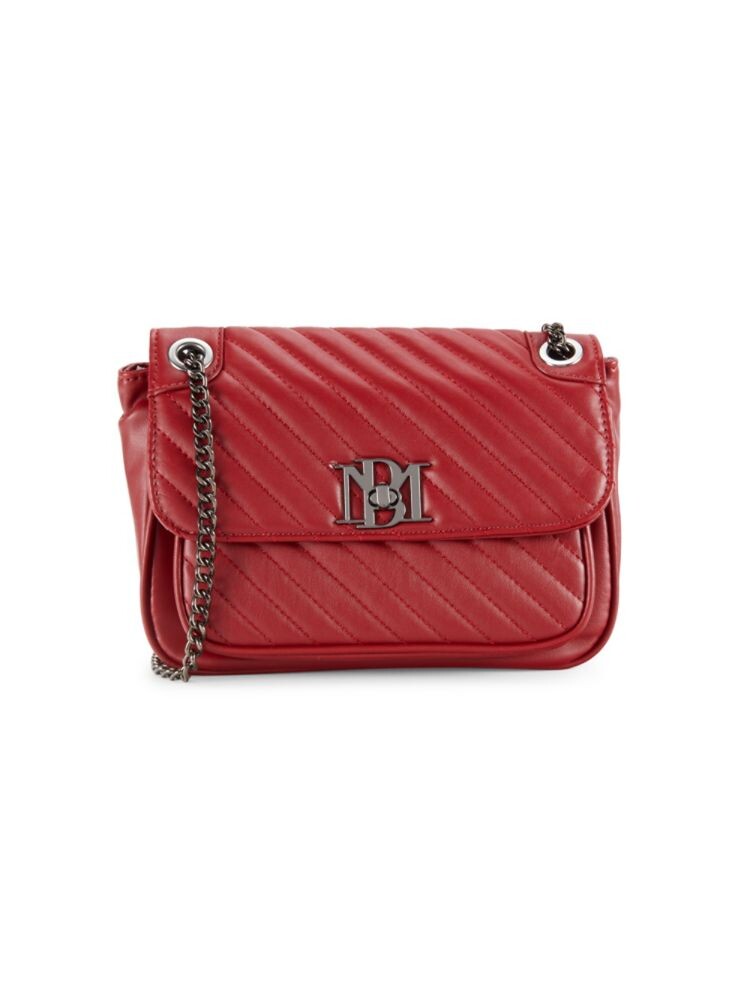 

Стеганая сумка через плечо Badgley Mischka, цвет Brick Red