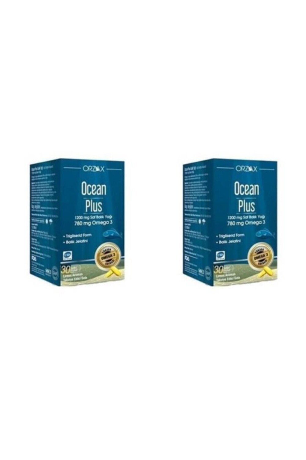 

Ocean Plus 1200 мг омега-3 30 капсул — 2 штуки — Skt: 10