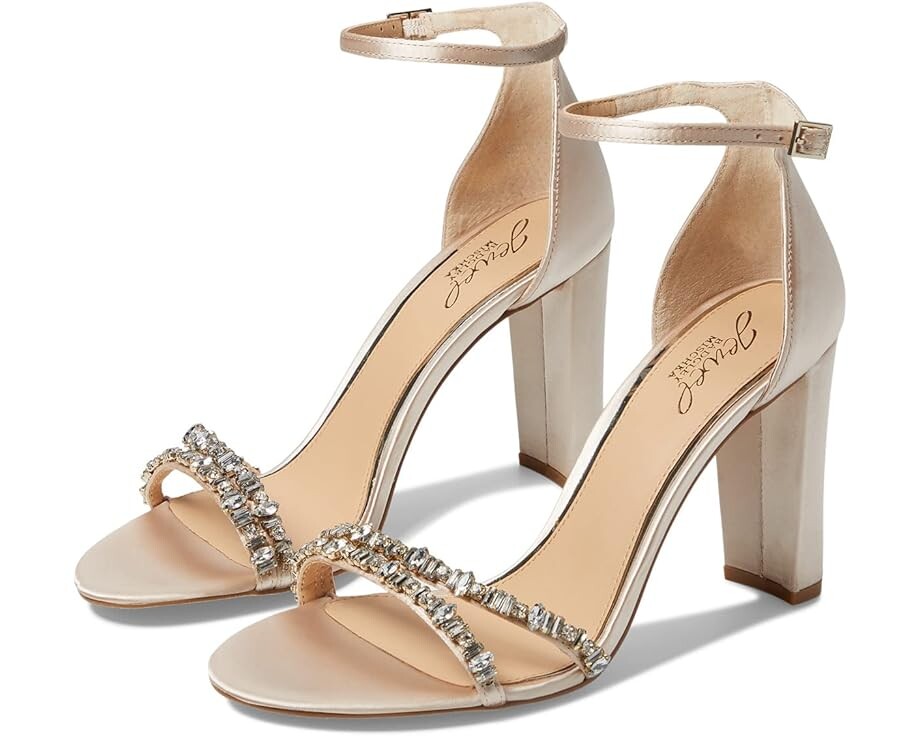 

Туфли Jewel Badgley Mischka Alia, цвет Champagne