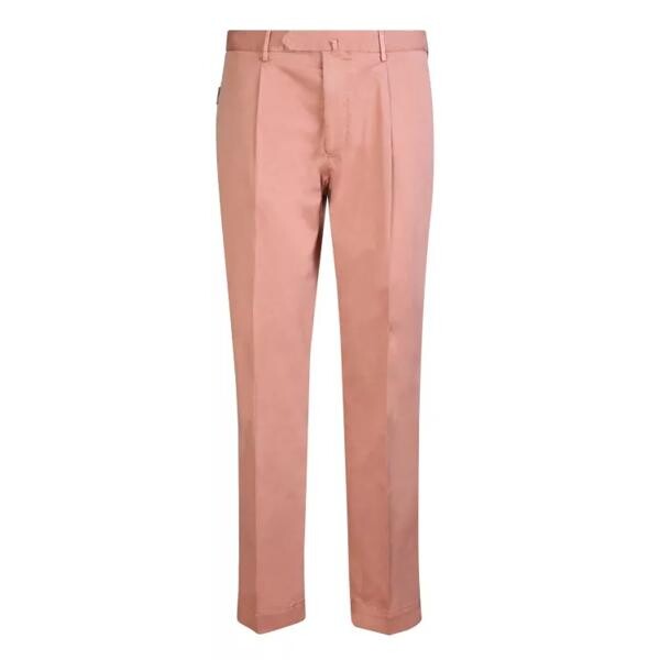 

Брюки satin/cotton blend trousers Dell'Oglio, розовый