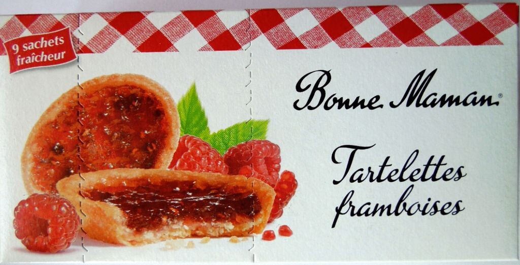 

Тартелетки Bonne Maman Framboises Малина 135г