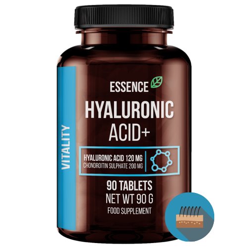 Essence, гиалуроновая кислота Hyaluronic Acid+, 90 таблеток.