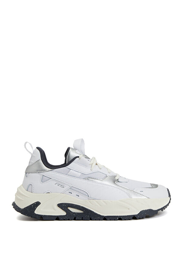 

Rs-trck белые женские кроссовки металлик Puma