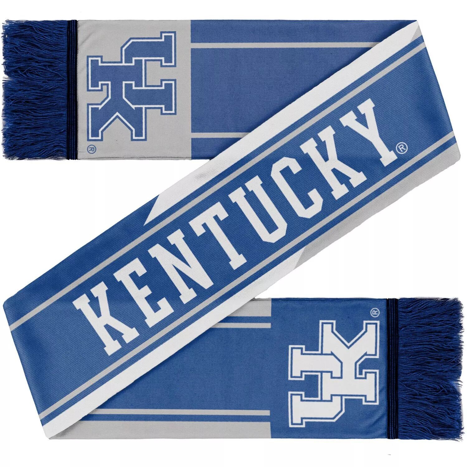

Шарф с надписью FOCO Kentucky Wildcats Color Wave