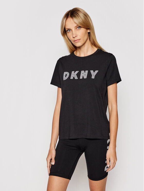 

Футболка стандартного кроя Dkny Sport, черный