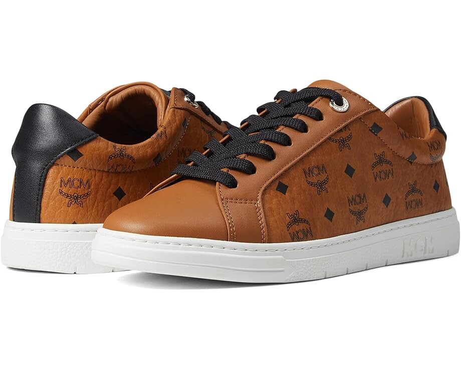 

Кроссовки MCM Terrain Derby Sneakers, цвет Cognac