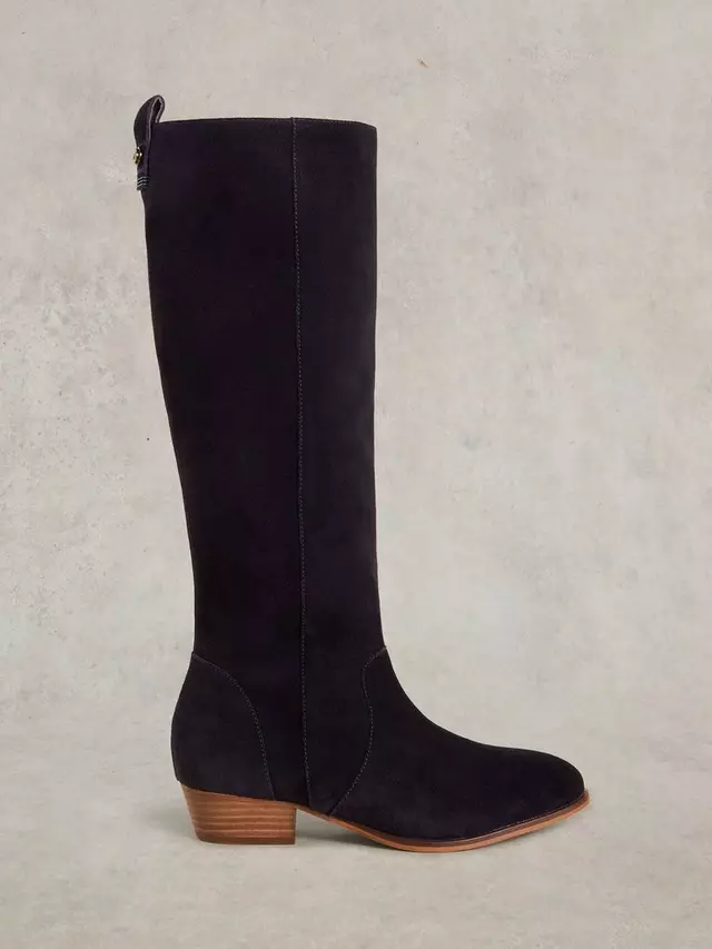 

Ботинки White Stuff Willow Suede High, цвет dark navy
